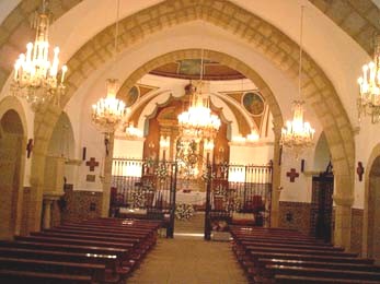 Interior de la Ermita